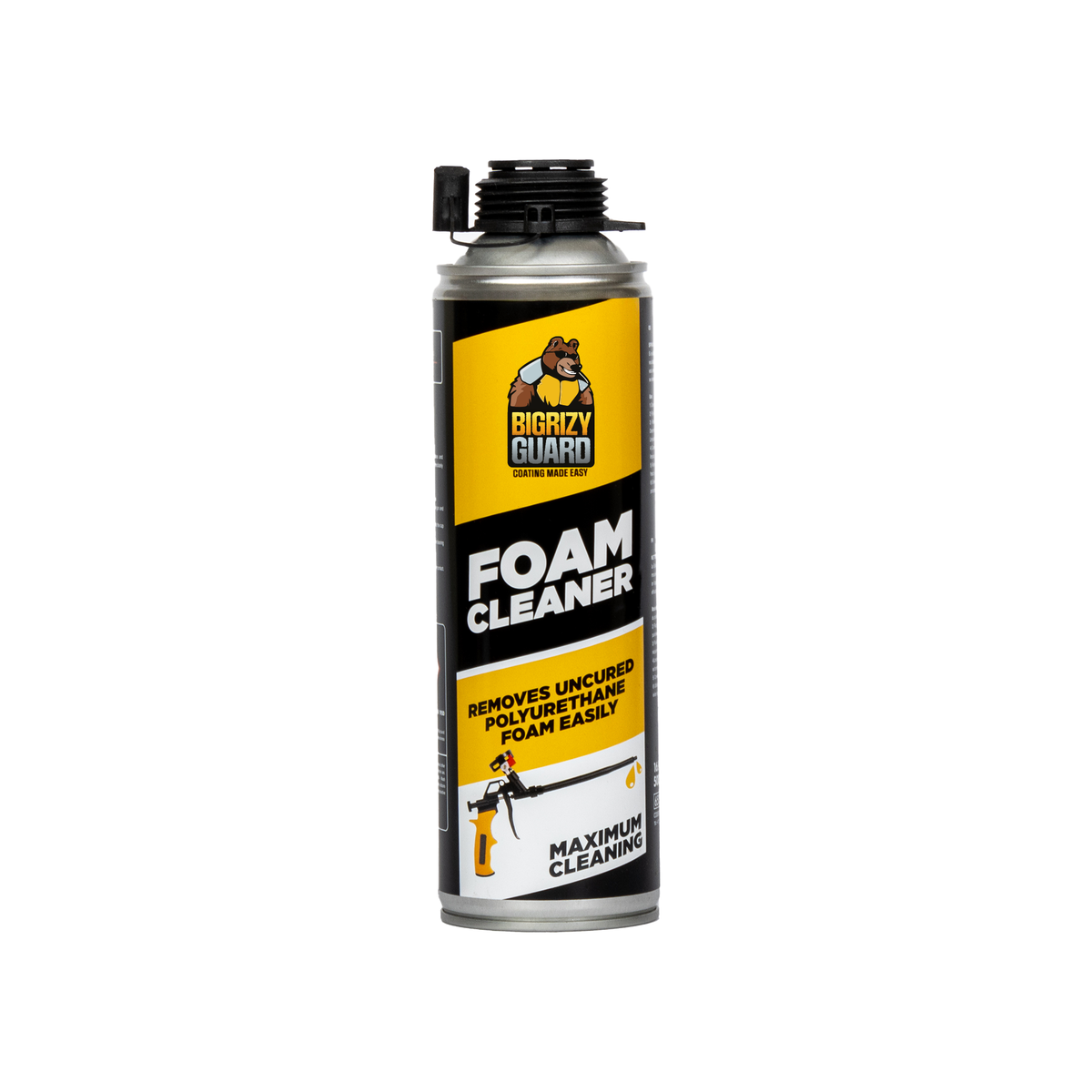 Spray Foam Gun Cleaner | Dissolves Uncured PU Foam Fast – Bigrizy
